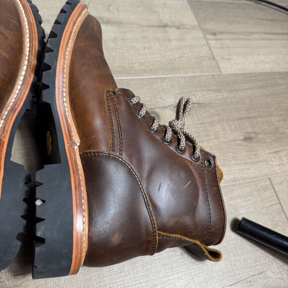 Tobacco Men’s 8 Mexico 26 Maverick Moto Amber Motorwear Company Riding Boots main image 10